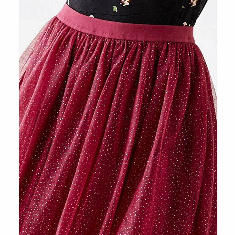 Matilda Jane Red A-Line Skirt - Picture 2 of 5
